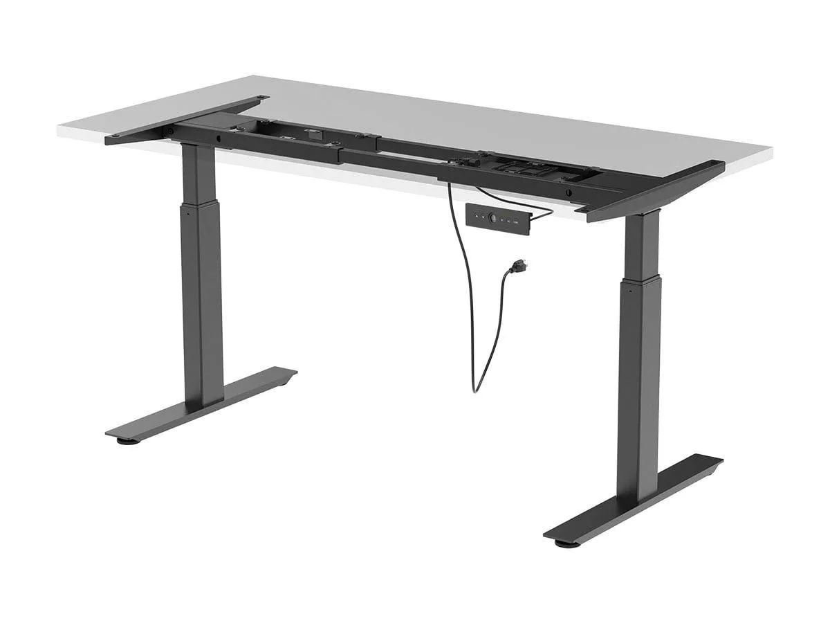 Monoprice Inc. Monoprice Inc. 136078 Dual Motor Sit-Stand Desk Frame 265 lbs 25.2-50.8" H 42.1-74.0" W — product photo