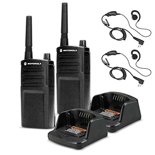 Motorola Motorola RMU2040 two-way radio 2-pack with HKLN4604 earpieces — product photo