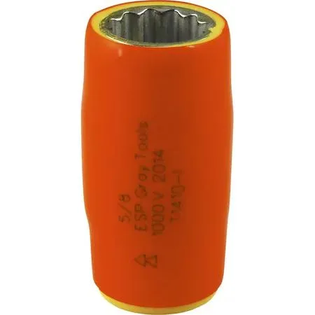 Gray Tools 1410-I insulated socket with orange and yellow safety layers