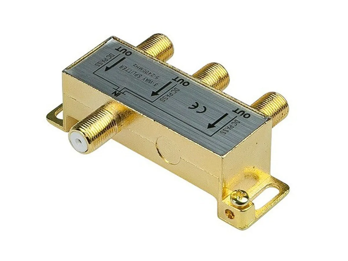 iMBAPrice iMBAPrice 110014-2 3-Way Coaxial Splitter 2.4 GHz — product photo