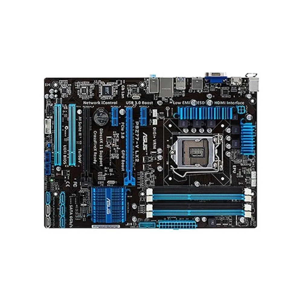 ASUS ASUS P8Z77-V LX2 Intel Z77 motherboard 32GB DDR3 LGA 1155 ATX — product photo