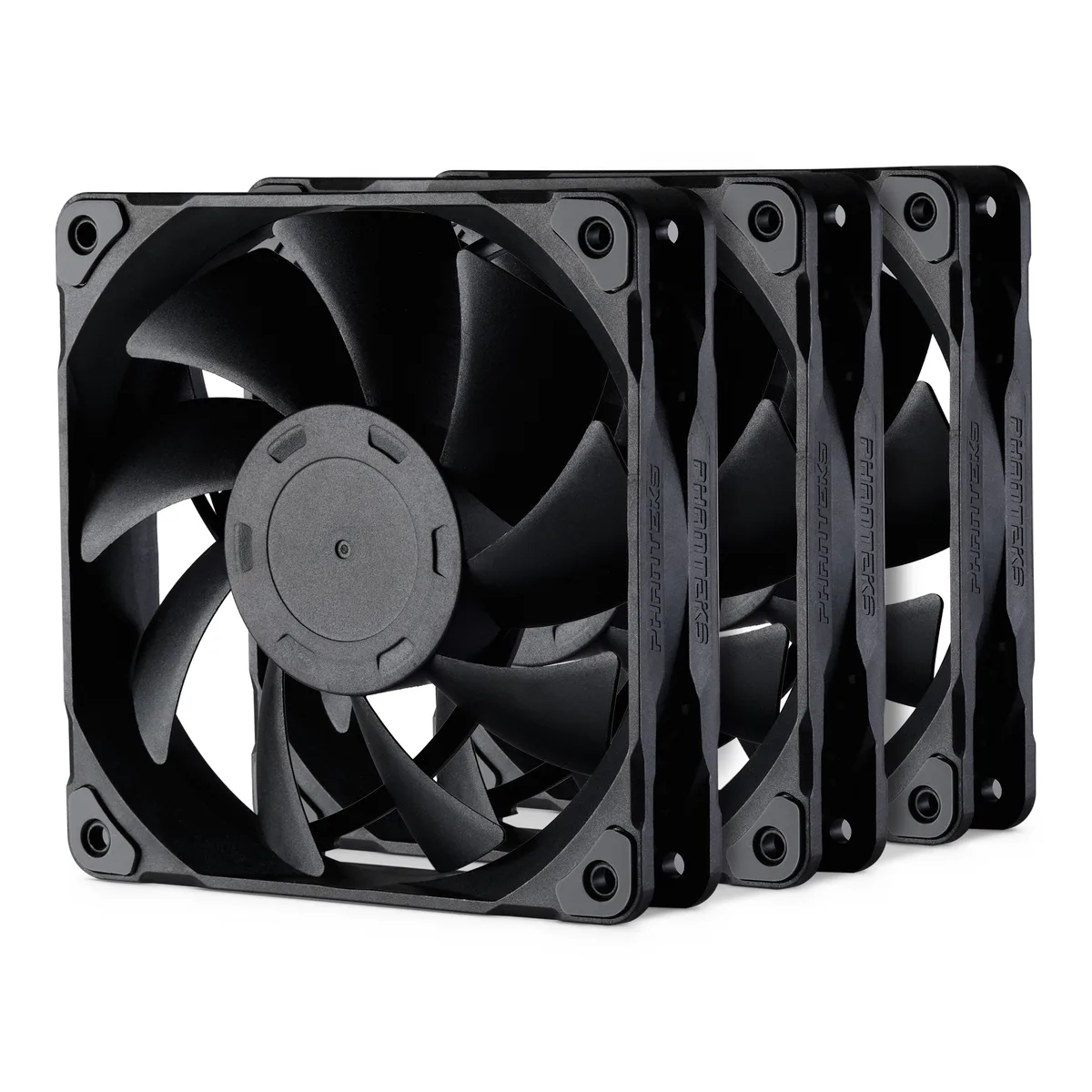 Phanteks Phanteks PH-F120M25_PWM_BBK01_3P 120mm 25mm case fan 3 pack — product photo