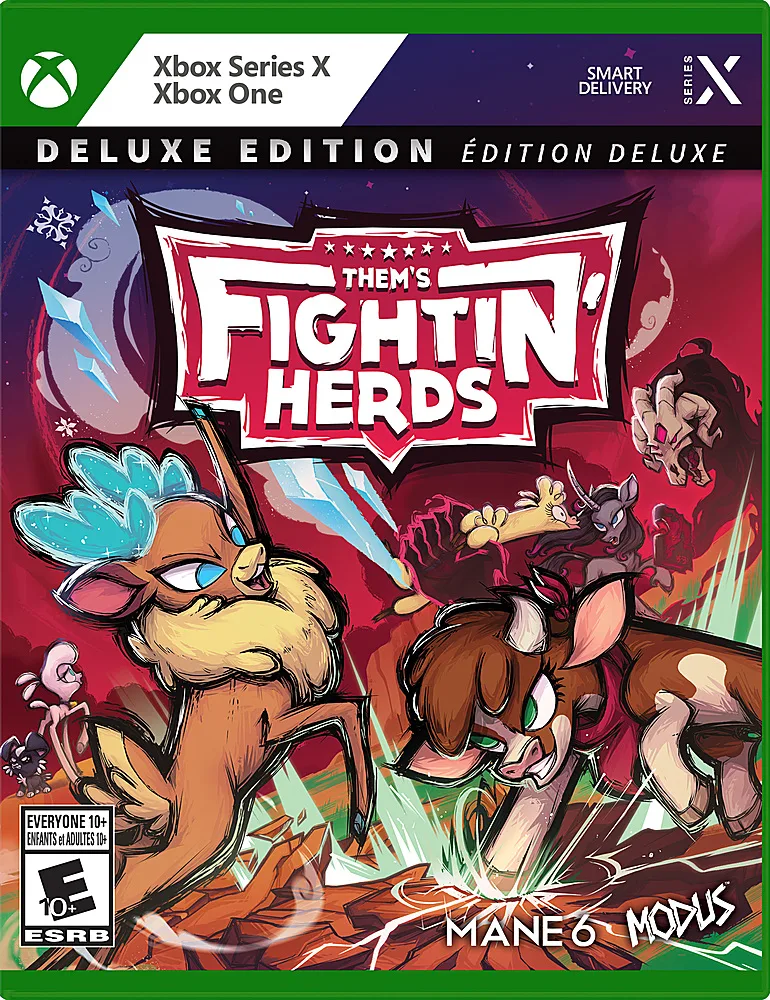 Maximum Games Maximum Games 351791 Them's Fightin' Herds Deluxe Edition ps5 video game — product photo