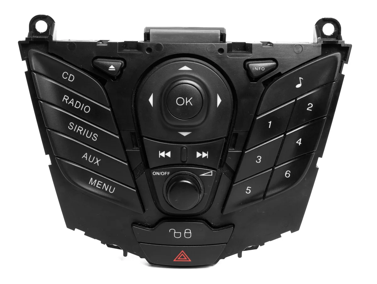 1 Factory Radio 1 Factory Radio Ford Fiesta Radio Control Panel AE8T-18K811-AA 2011-2013 — product photo