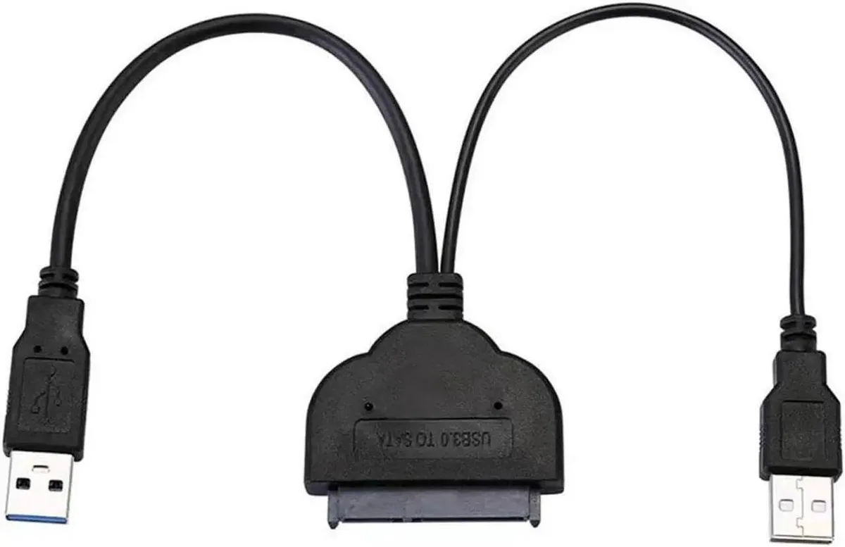 Vszerda Vszerda 6-inch USB 3.0 to SATA 2.5" Adapter with Power Cable — product photo