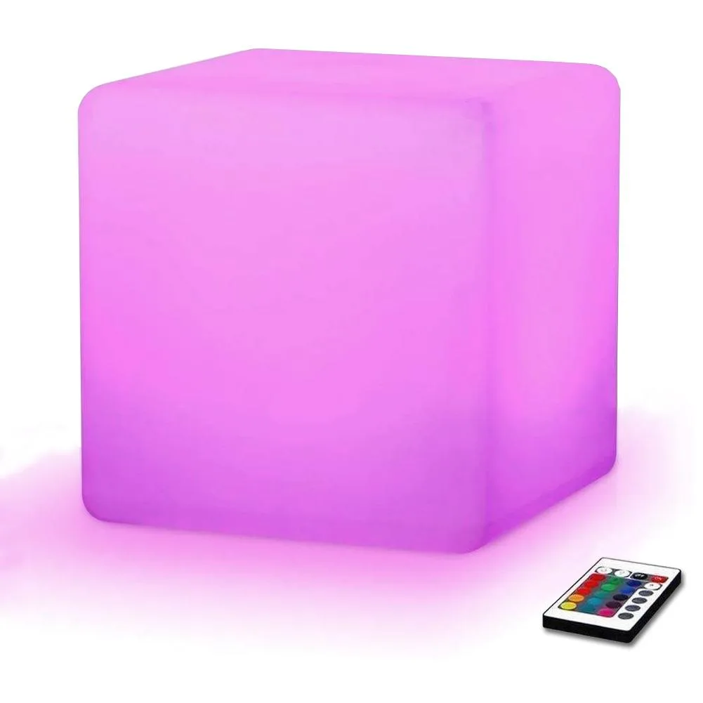 Vandue Corporation Vandue Corporation LED Cube Furniture Rechargeable Remote Waterproof White 16 colors 30ft 300lbs — product photo