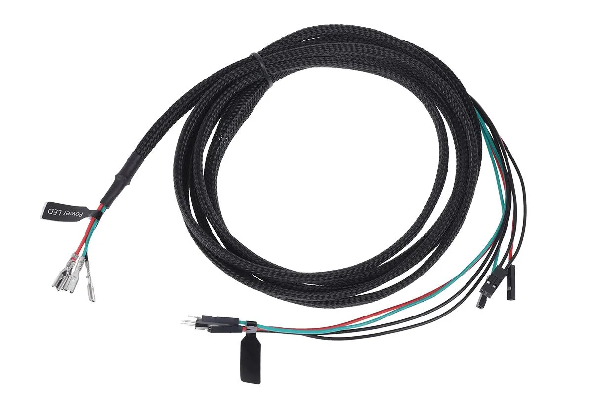 Alphacool Alphacool Power Button/Switch Connection Cable 200cm Black 2-Pin I/O 18536 — product photo