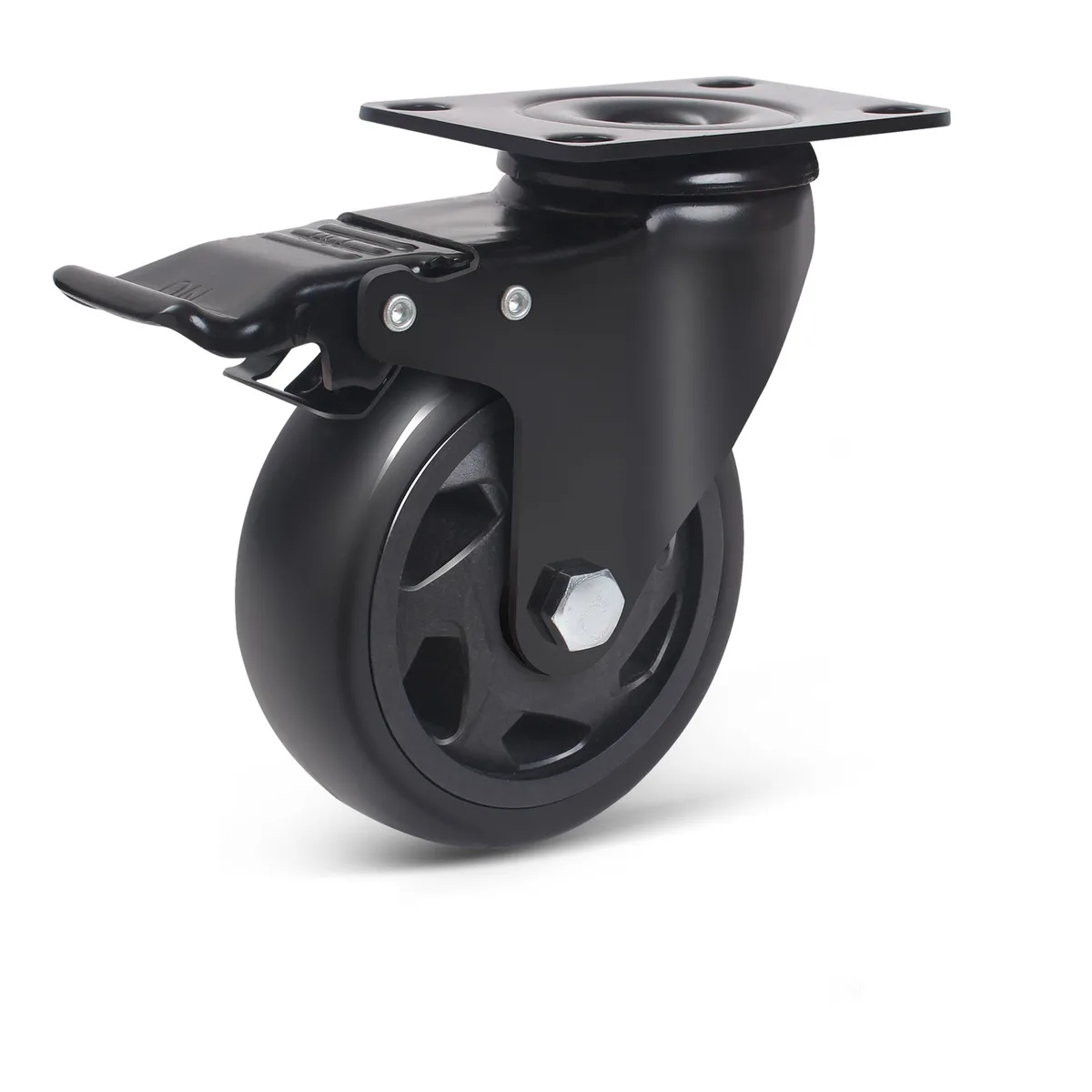 Nippon Labs Nippon Labs CC-BK4 4 inch caster wheels 300 lbs (pack of 4) — product photo