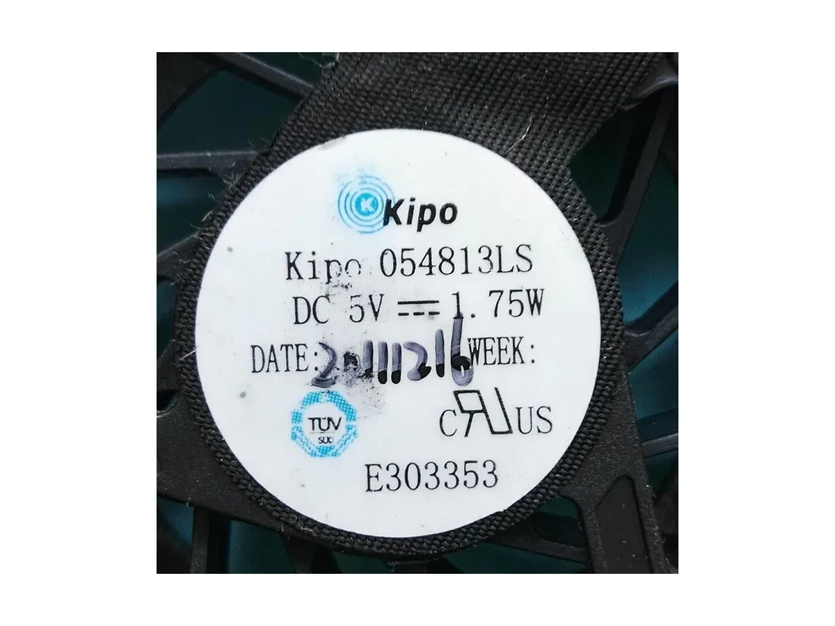 Fans Fans Laptop CPU Cooler Kipo 054813LS for T621 T628 T400 SW8 V88 V86 — product photo