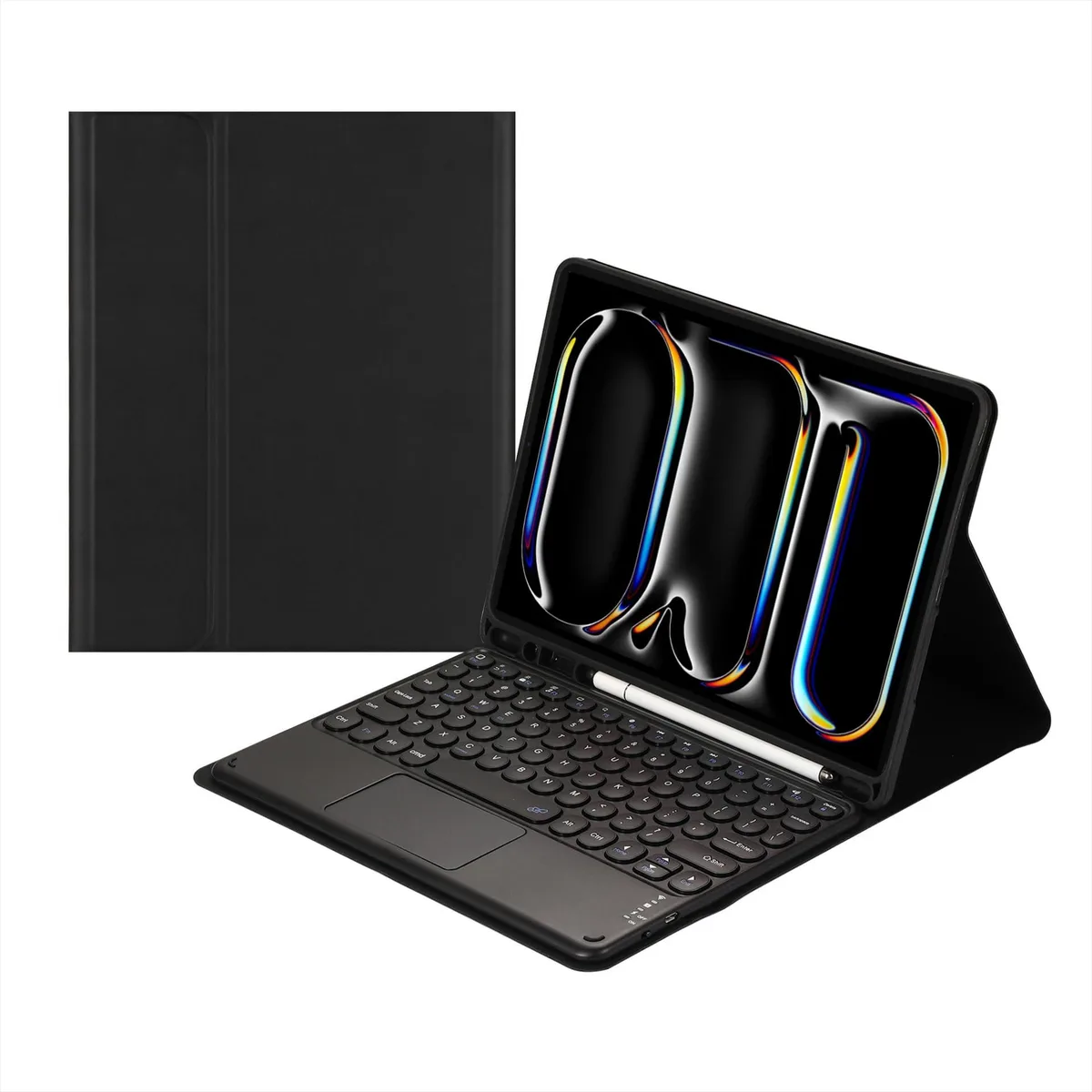 Timoom Timoom Detachable Bluetooth Keyboard Case for iPad Pro 11" M4 2024 Black — product photo