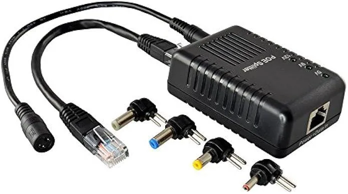 TAURKENAM TAURKENAM Active PoE Splitter Adapter 802.3af 100m 5V 12V — product photo