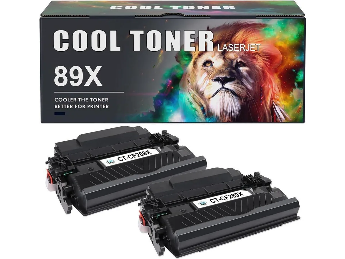 V4ink V4ink CF289X 89X Black High Yield Toner Cartridge 2 Pack — product photo