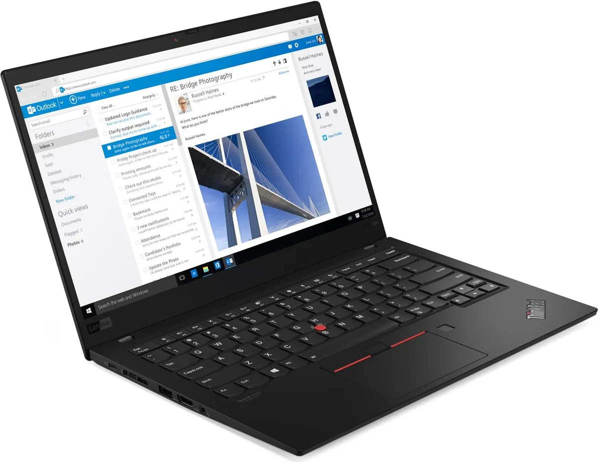 Lenovo Lenovo ThinkPad X1 Carbon 7th Gen 14" Core i5-8365U 16GB 512GB SSD — product photo