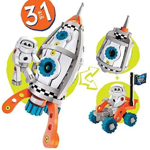 Bloco Toys Bloco Toys 3 In 1 Galactic Mission Building Set 210 Pieces — product photo