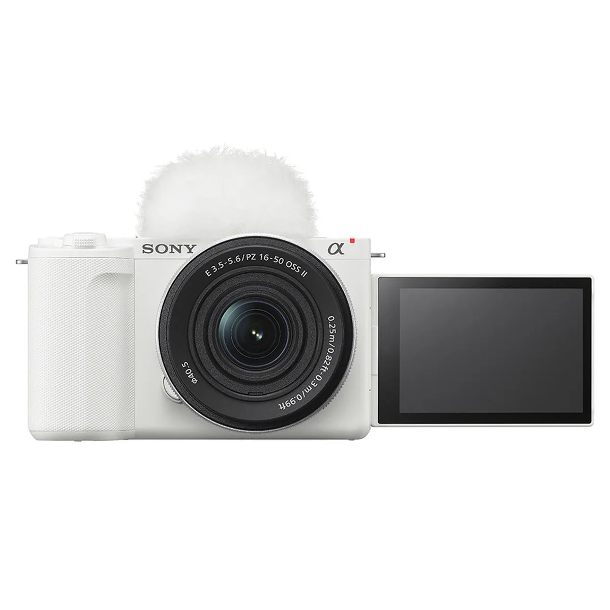 Sony Sony Alpha ZV-E10 II Mirrorless Camera with 16-50mm Lens White — product photo