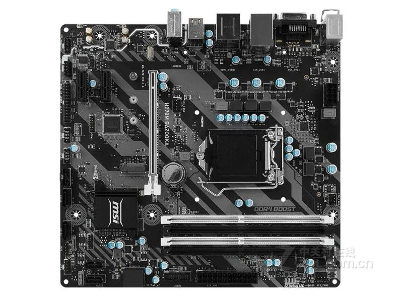 MSI MSI H270M BAZOOKA Intel H270 motherboard LGA 1151 DDR4 64GB — product photo