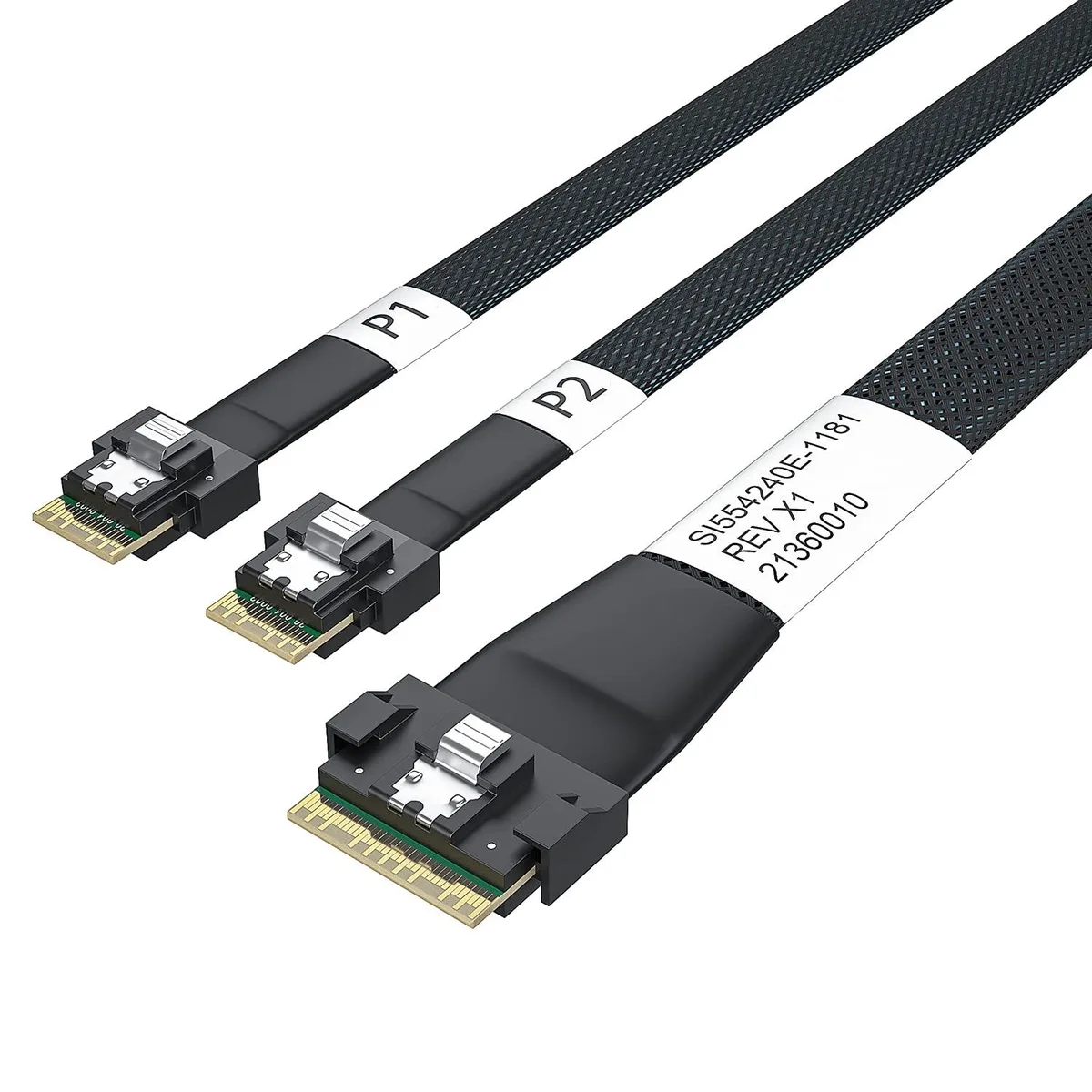 Vszerda Vszerda SlimSAS SFF-8654 8i to 2xSFF-8654 4i infiniband cable — product photo