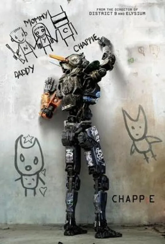 Chappie teaser poster print 22 x 34 inches on heavy paper