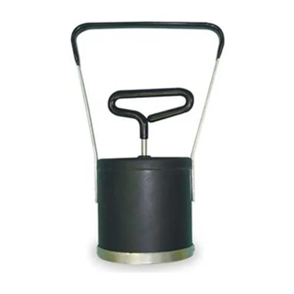 Stainless steel magnetic pickup canister with release handle, 16 lb pull capacity