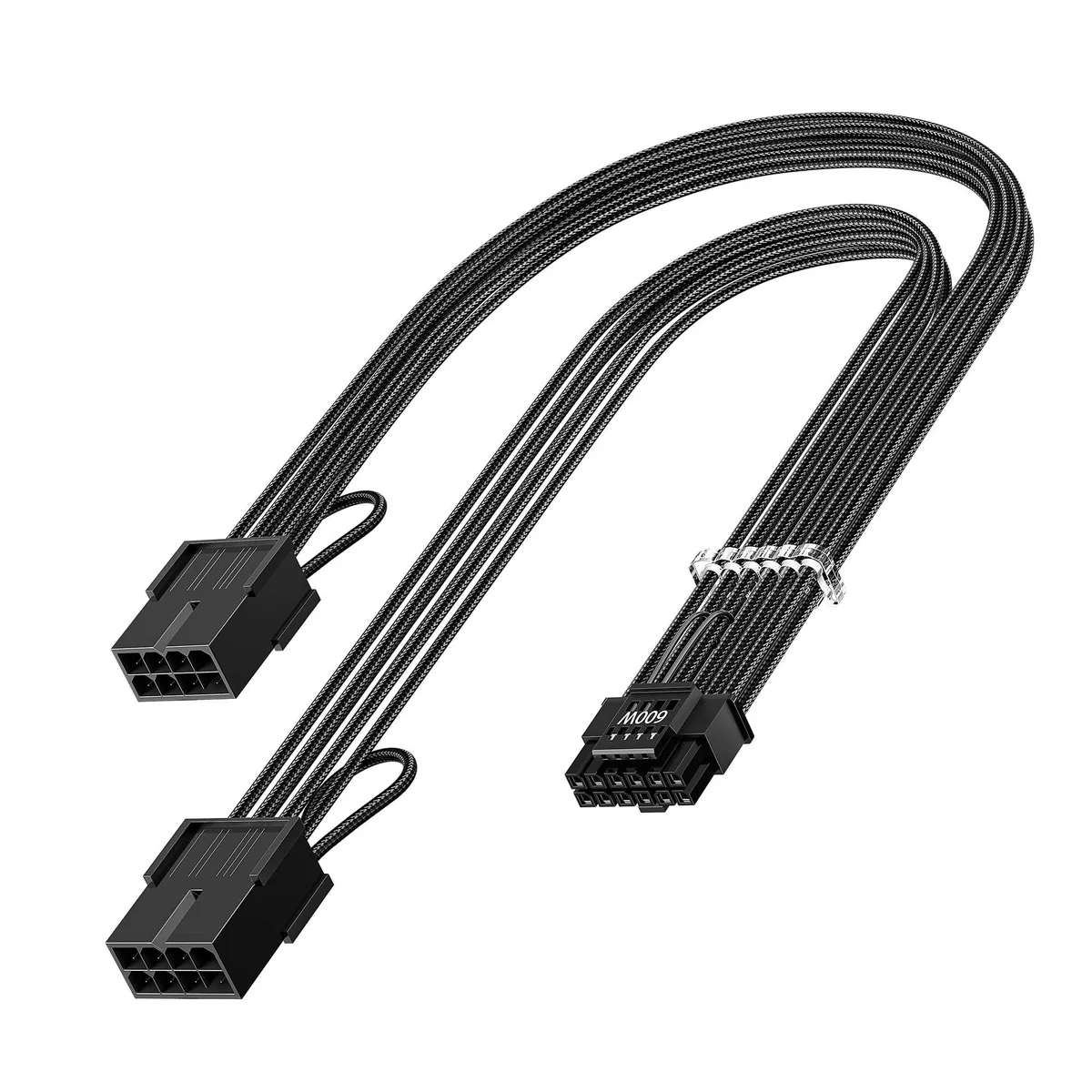 Vszerda Vszerda 16 Pin GPU Cable Adapter PCIe 5.0 12VHPWR Extension 30cm Black — product photo