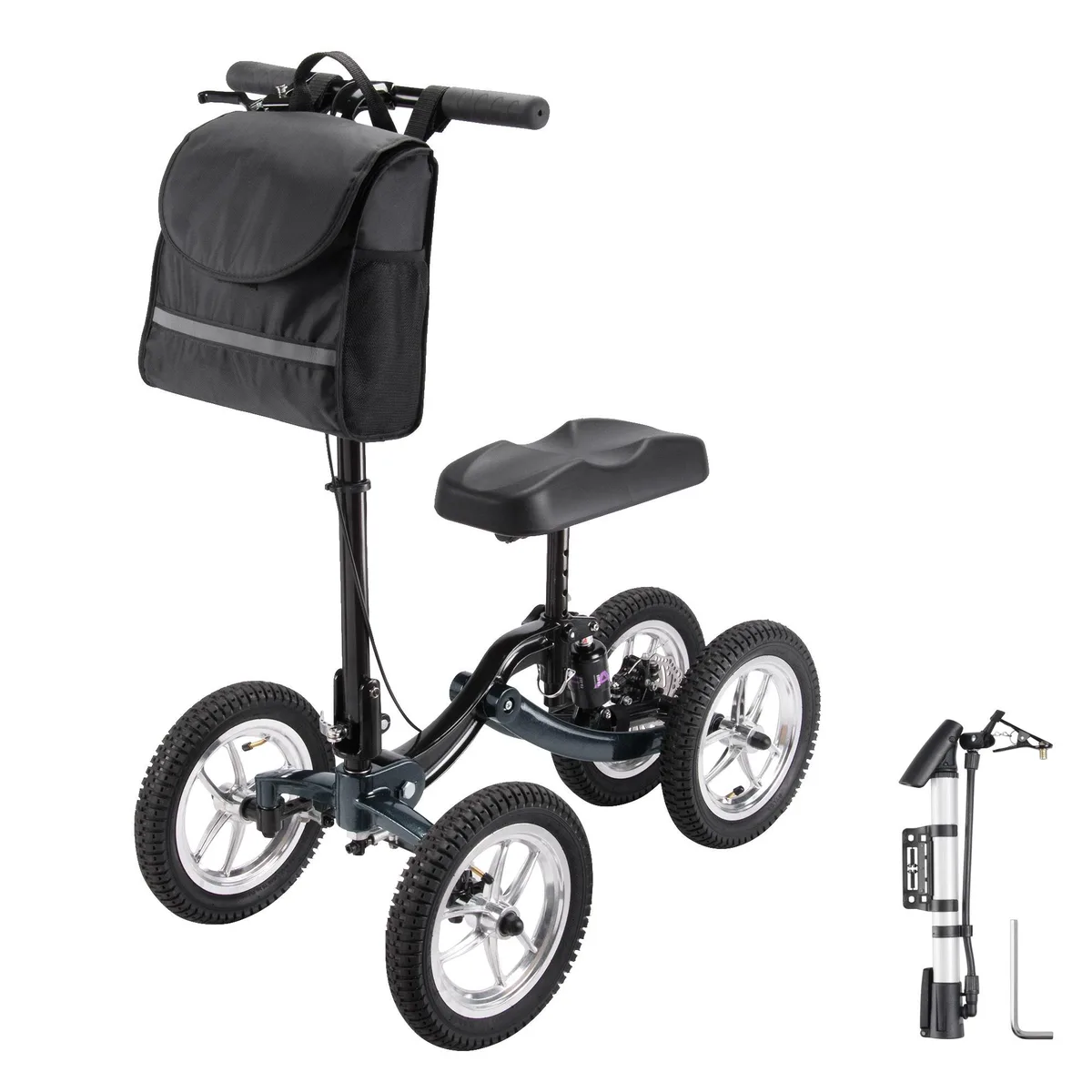 Yescom USA, Inc. Yescom USA, Inc. 38KEW002-9251-06 12" All-Terrain Knee Walker home health care — product photo