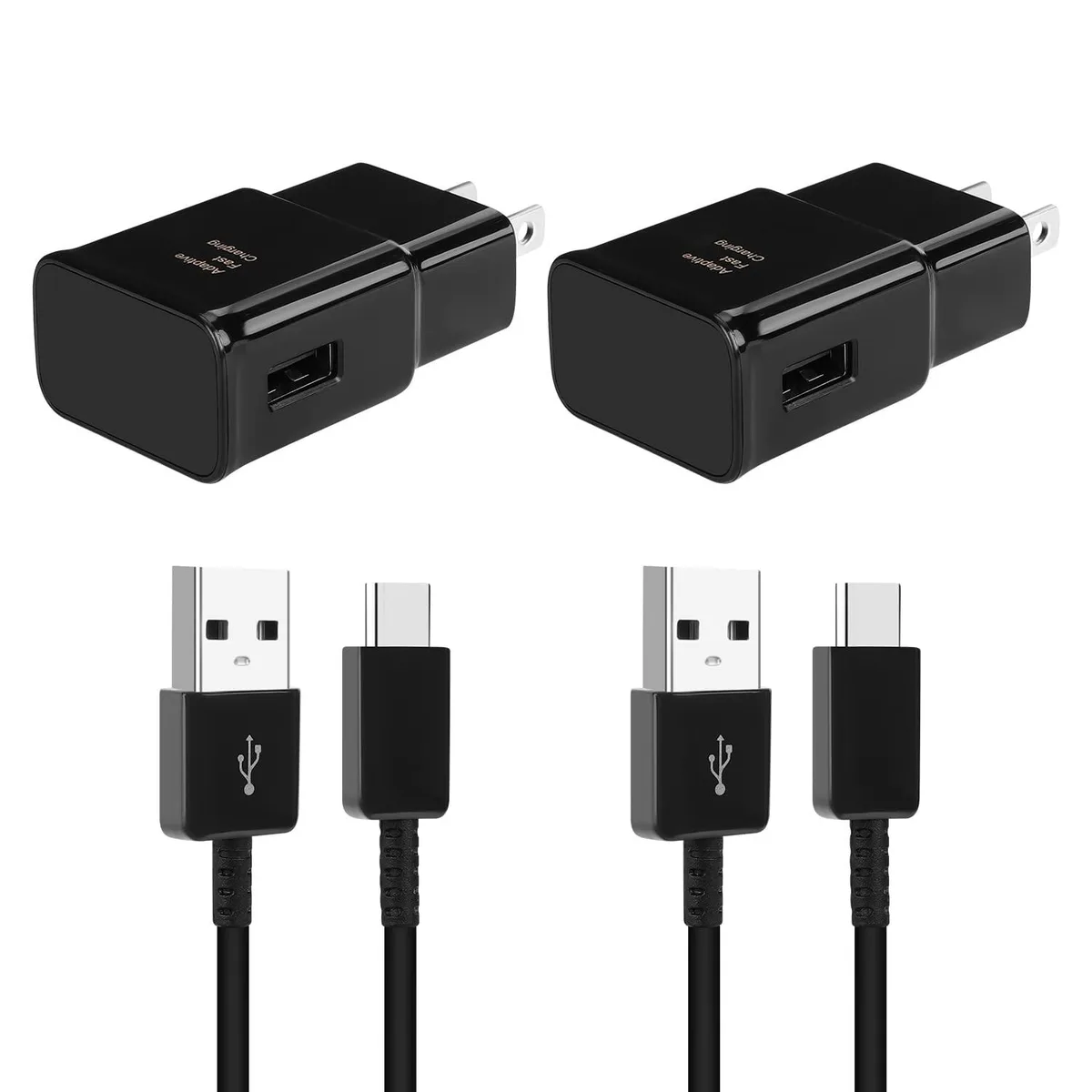 KEHIPI KEHIPI 15 W USB-C Fast Charger Kit 2×6.6 ft Cable — product photo
