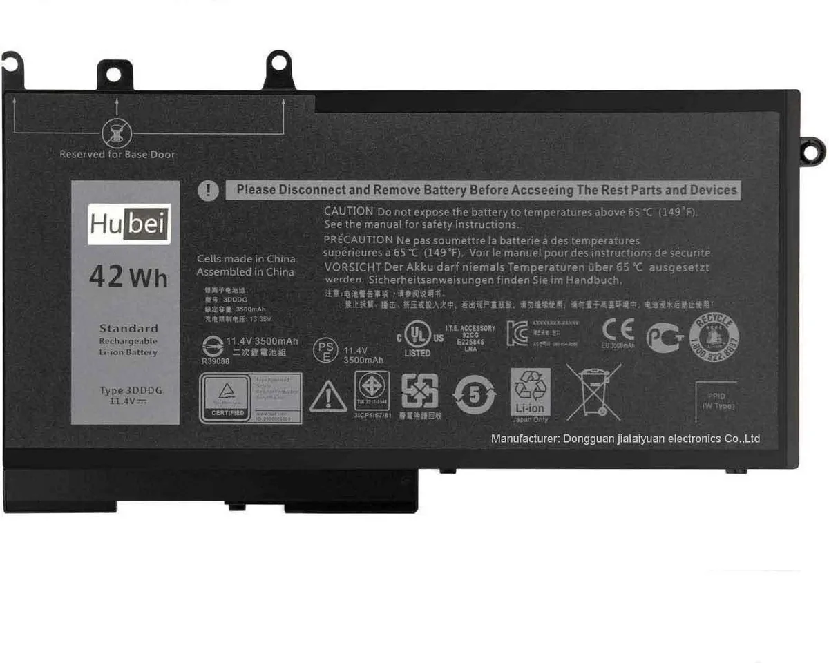 NShi NShi 11.4V 42Wh laptop battery for Dell Latitude Precision — product photo