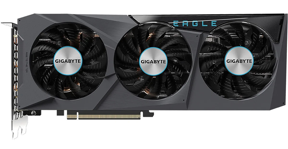 GIGABYTE GIGABYTE GV-N3070EAGLE OC-8GD GeForce RTX 3070 8GB GDDR6 graphics card — product photo
