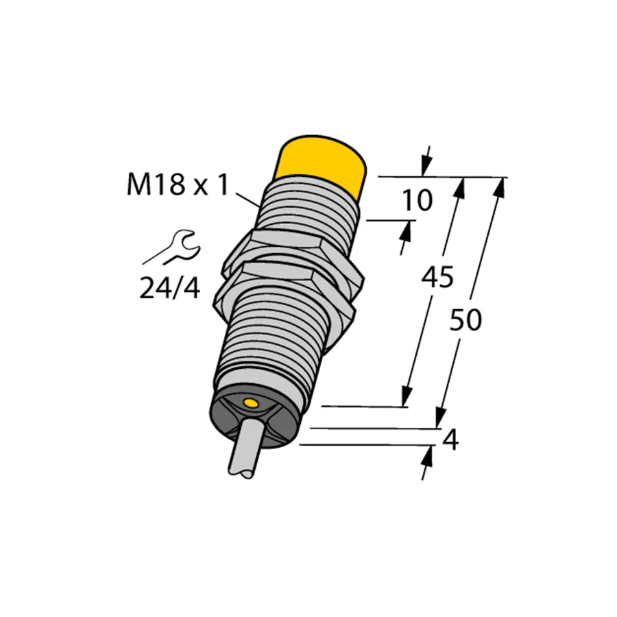 Turck Turck NI8-M18-VP4X 15612 inductive sensor PNP electrician tool — product photo