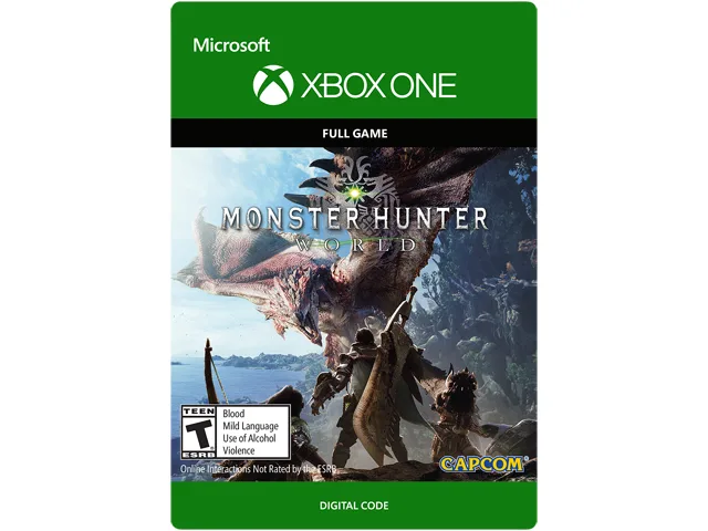 Capcom Capcom Monster Hunter: World Xbox One Digital Code G3Q-00442 — product photo