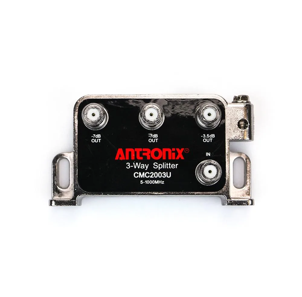 Antronix Antronix CMC2003U 3-Way MoCA Splitter 5-1002 MHz -3.5/-7 dB — product photo