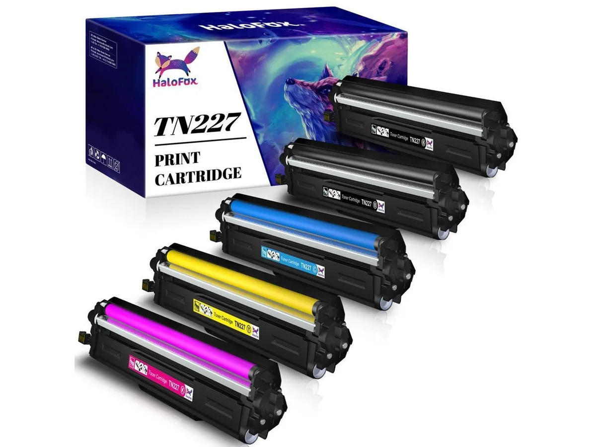 V4ink V4ink 5-Pack TN227 TN223 toner cartridge set — product photo