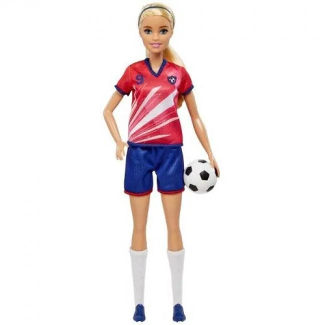 Barbie Barbie HCN17 11.5 inch Soccer Doll with Ball Accessory — product photo