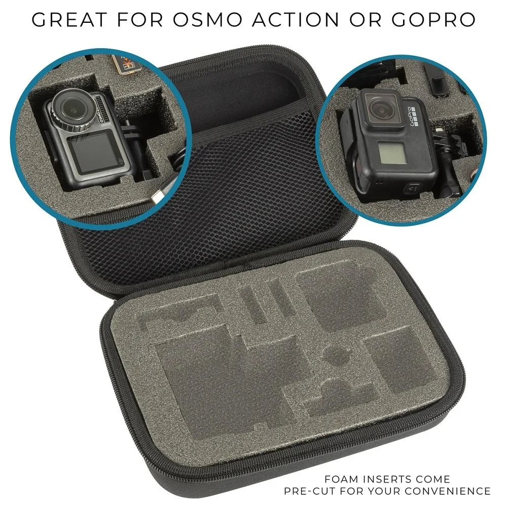 Ultimaxx Ultimaxx Medium Water Resistant Travel Carry Case for Osmo Action and GoPro Hero — product photo