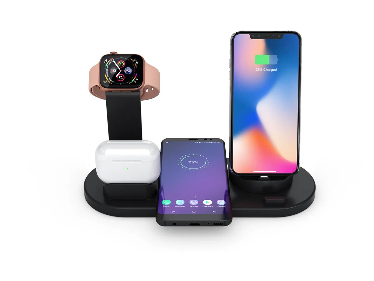 WEIHE WEIHE 4-in-1 Wireless Charging Station Charger — product photo