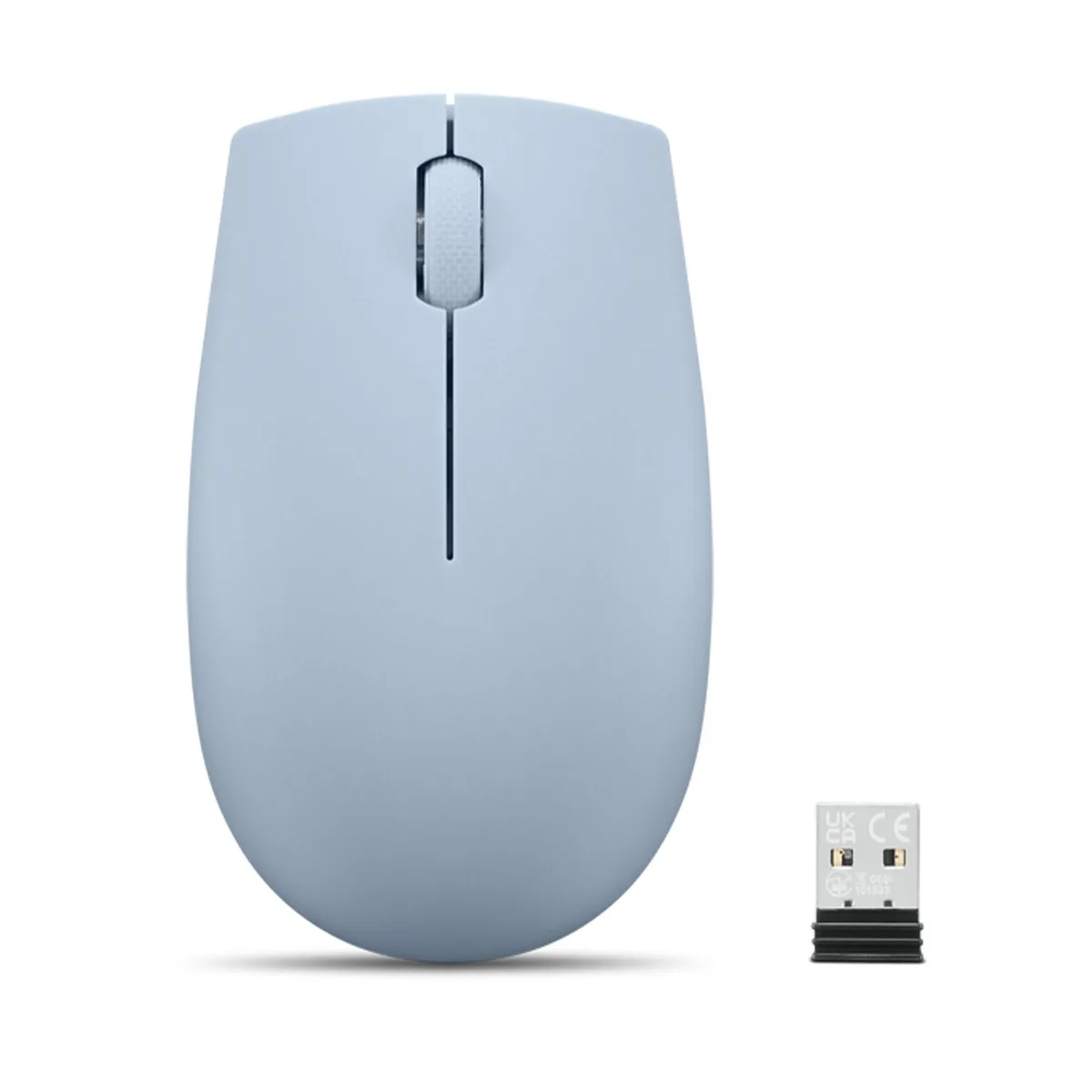 Lenovo Lenovo 300 Wireless Compact Mouse (Frost Blue) — product photo