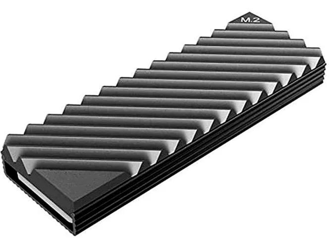 Corn Electronics Corn Electronics M.2-2 NVME SSD Heatsink 2280 Gray 73×24.4×9.6 mm — product photo