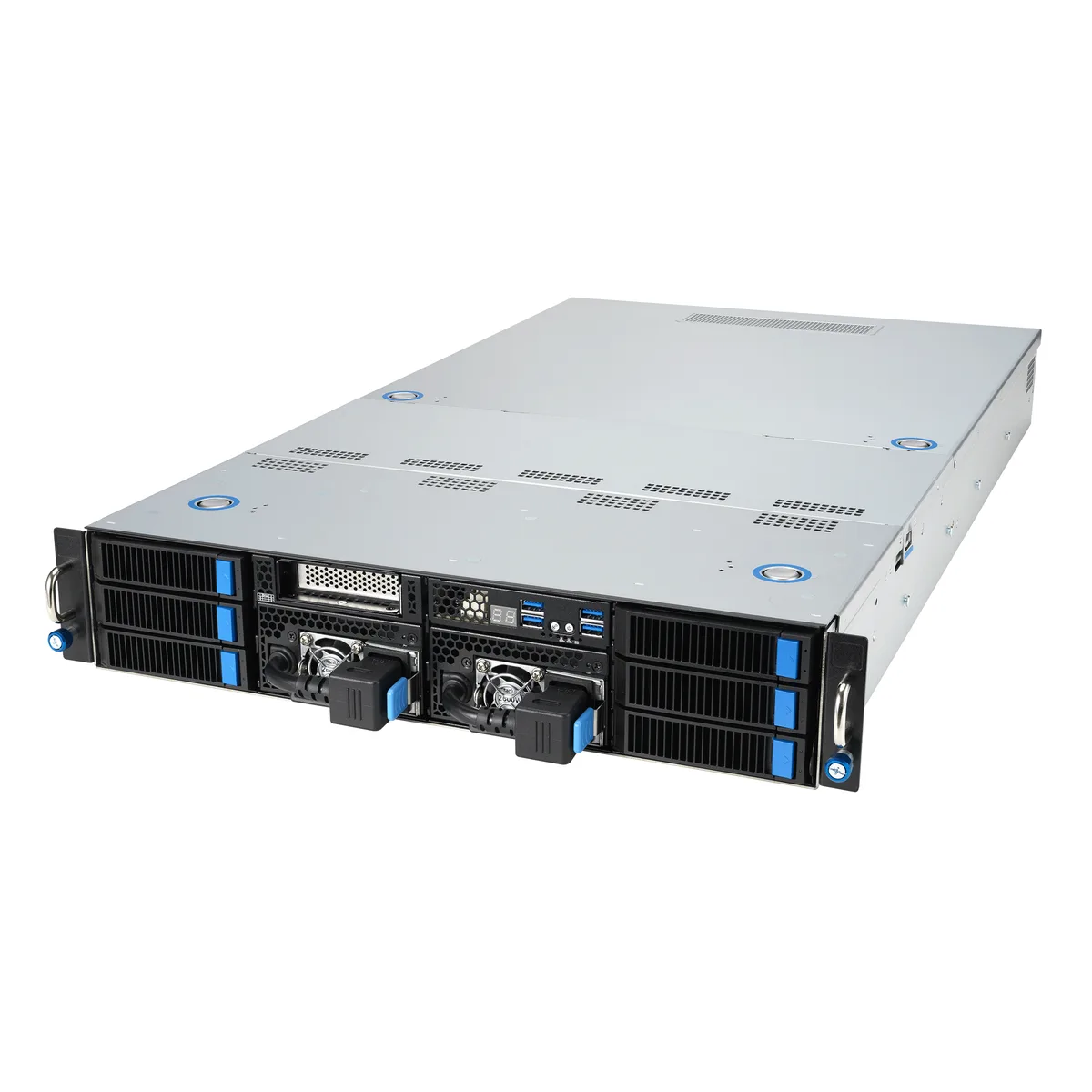 ASUS ASUS ESC4000A-E12-26WGPT barebone server 12 DDR5 6 NVMe 2600W — product photo