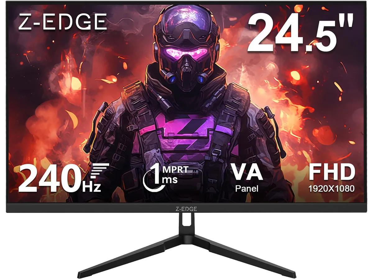 Z-EDGE Z-EDGE UG25F 24.5" 240Hz 1ms Flat Gaming Monitor — product photo