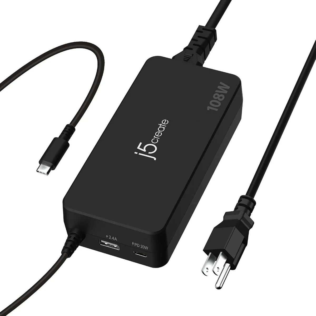 LORDWORLD LORDWORLD 108W 3-Port USB-C PD 3.0 Charger JUP34108 — product photo