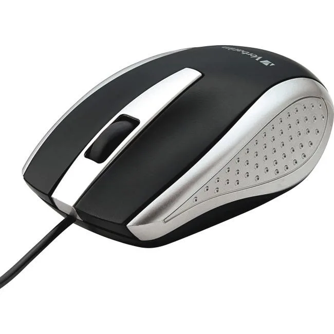 VERBATIM Verbatim 99741 Corded Notebook Optical Mouse Silver — product photo