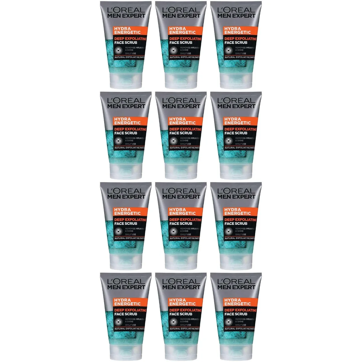 L'Oreal L'Oreal Hydra Energetic Face Scrub 12-pack skin care — product photo