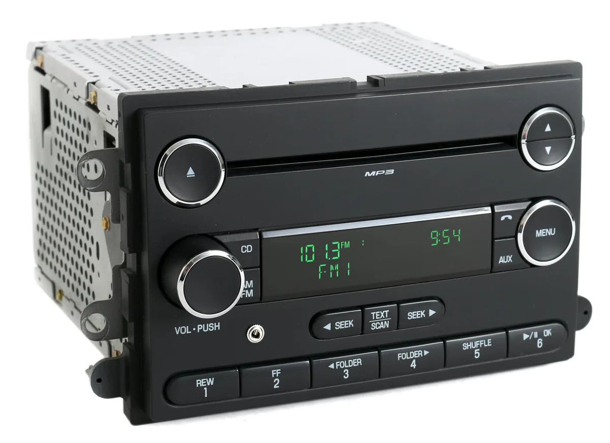 1 Factory Radio 1 Factory Radio 8F9T-18C869-FB receiver 2008-2009 Ford Taurus X AM FM CD AUX — product photo