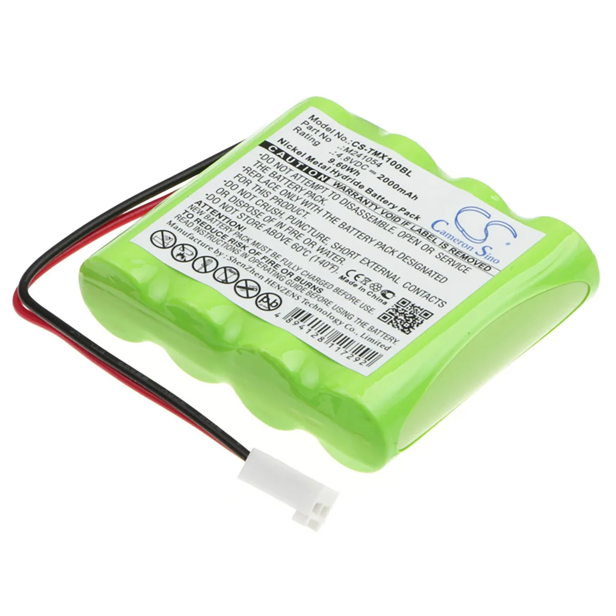Cameron &amp; Co Cameron &amp; Co DS-CS-TMX100BL standard battery Ni-MH 4.8V 2000mAh green — product photo