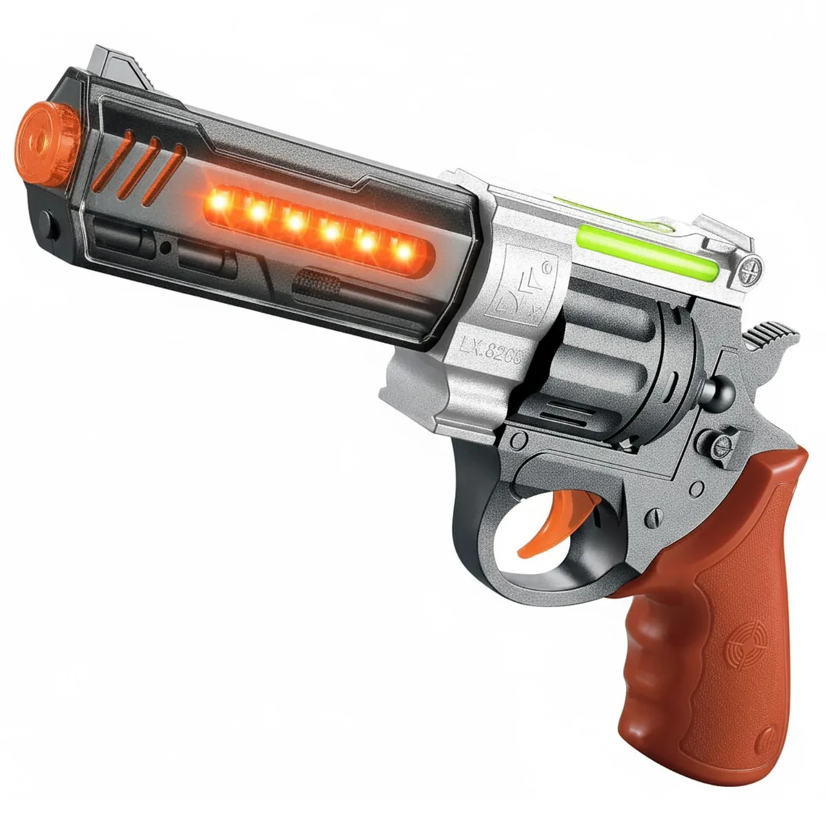  Toy Revolver Gun Lights Sound 12 Inch Kids Pistol — product photo