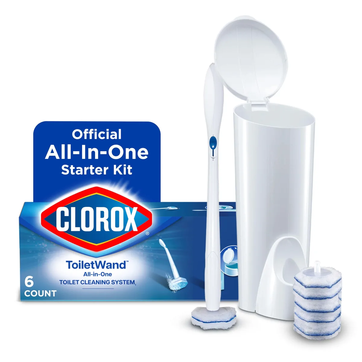 Metra Toilet Wand Cleaner Kit White Case of 6 — product photo