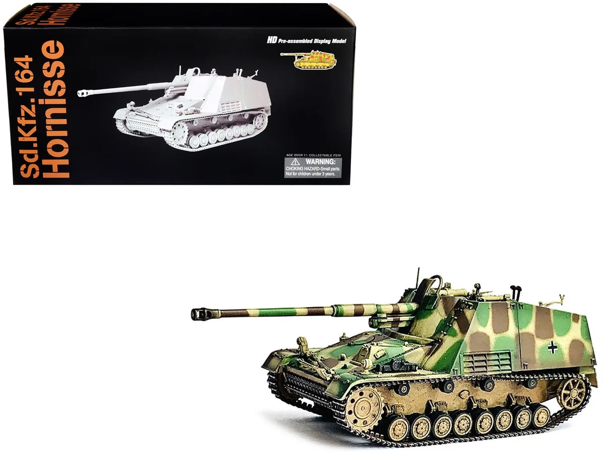 Dragon Models Dragon Models German Sd.Kfz.164 Hornisse "Nashorn" 1/72 hobby collectible — product photo