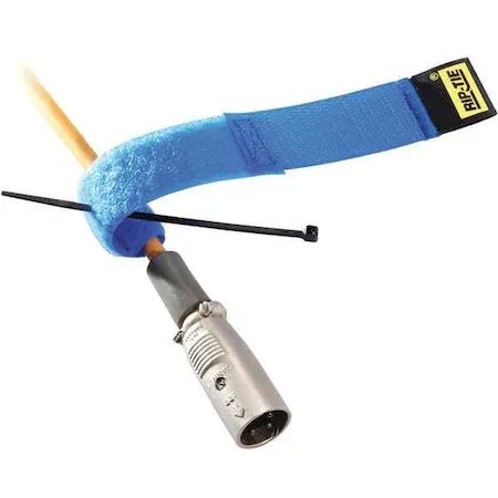Rip-Tie Rip-Tie H-09-010-RD Hook-and-Loop Cable Tie, 9 in, Red, Pack of 10 — product photo