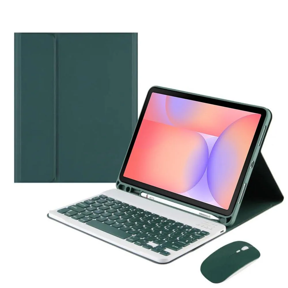 Timoom Timoom Detachable Bluetooth Keyboard Case for Galaxy Tab S10 Lite 10.9" 2025 Green — product photo
