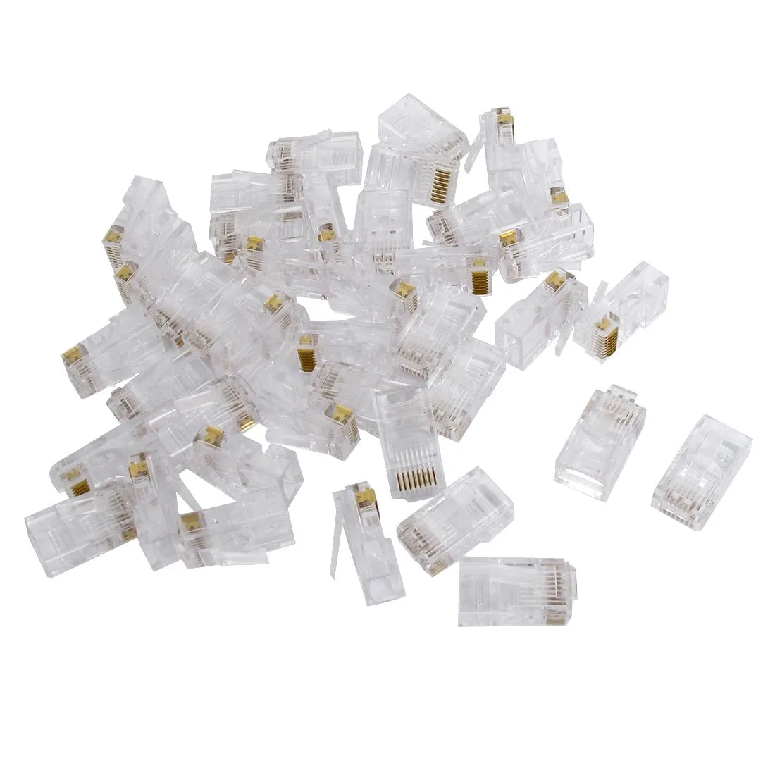 Unique-Bargains Unique-Bargains RJ45 8P8C Modular Plug 40 Pcs — product photo